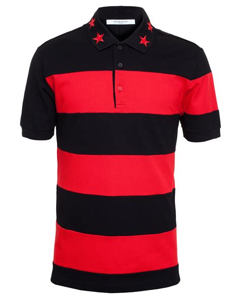 givenchy striped polo shirt|Givenchy Polo Shirts for Men .